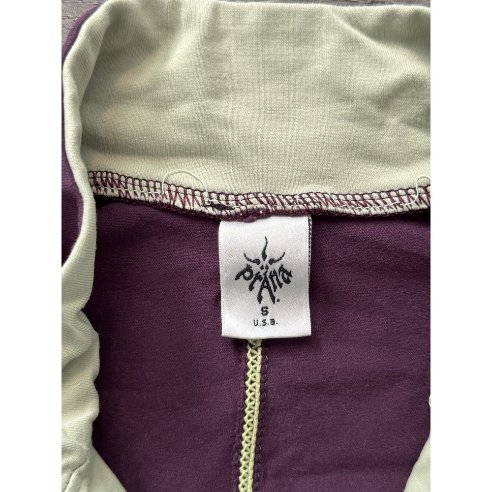 Prana Jacket Womens Small Purple Full Zip Athletic Stretch‎ Hiking Yoga USA Made - Picture 7 of 14